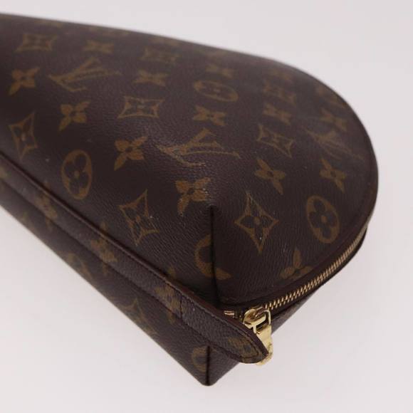 LOUIS VUITTON Monogram Trousse Demi Ronde Cosmetic Pouch M47520 LV Auth 77855 - Picture 16 of 16